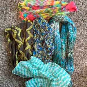 5 Scarves